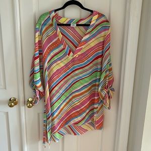 Westbound Beach Asymmetrical Beach Coverup